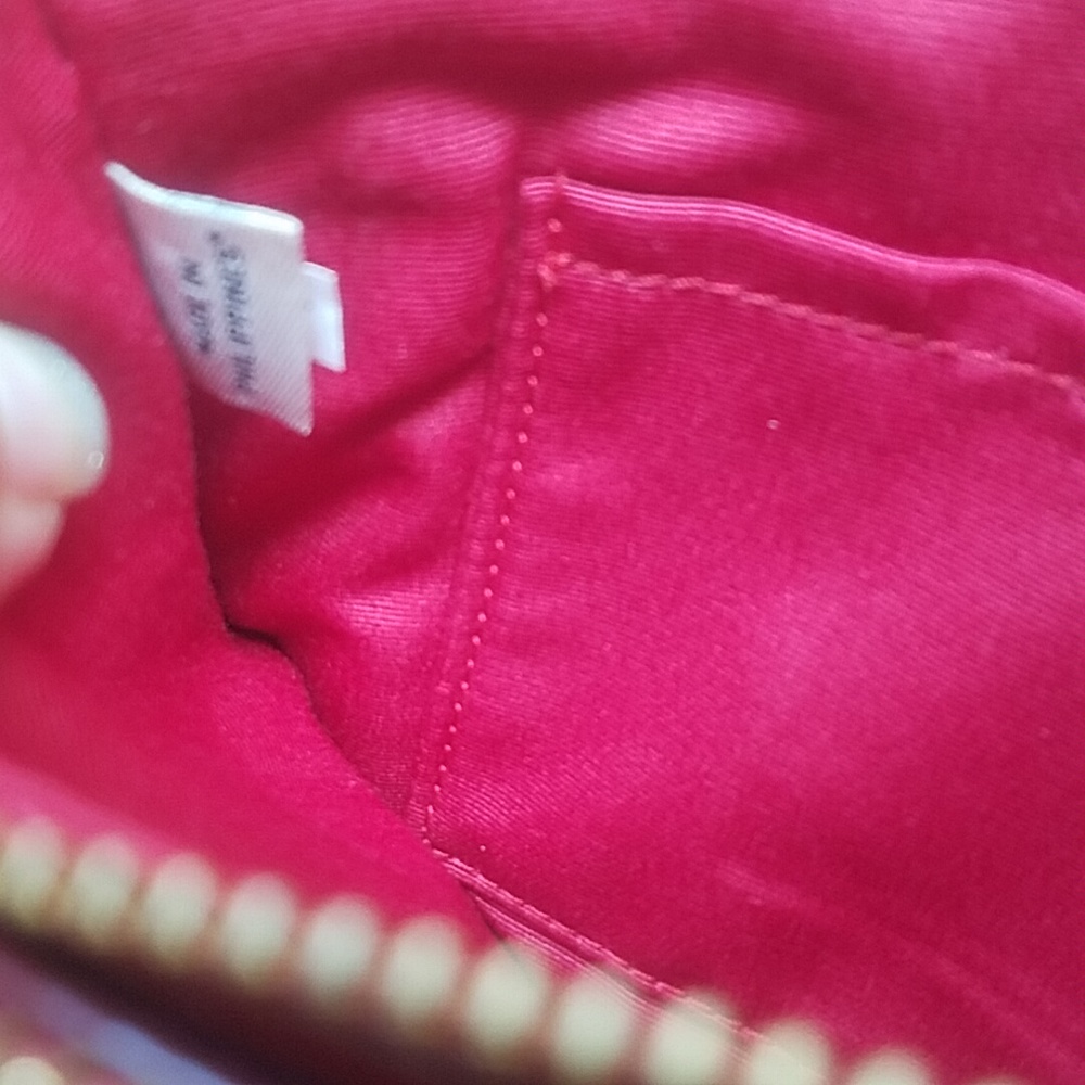 Coach Lyla Red Pebbled Leather Crossbody Bag - Picture 6 of 13